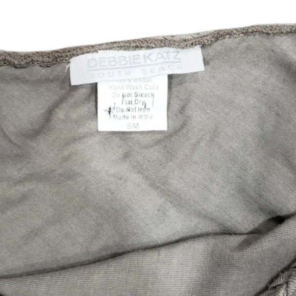 Debbie Katz Poet Sleeve One Shoulder Top S - Picture 5 of 5